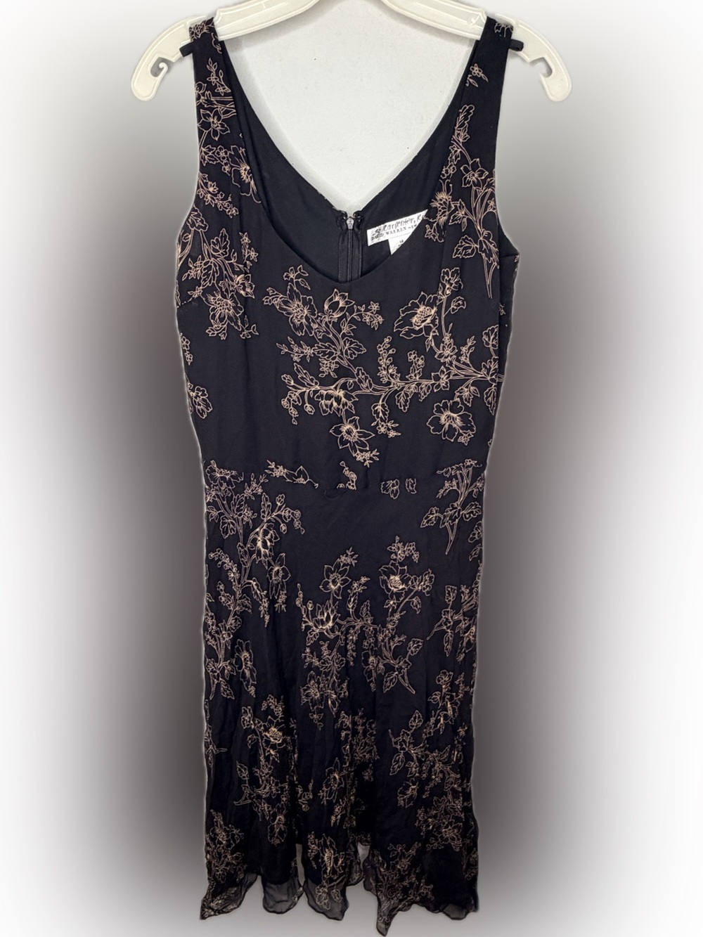 David Warren New York Silk Dress